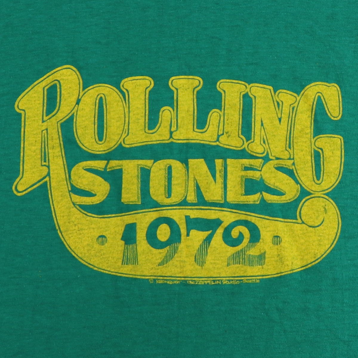 1972 Rolling Stones Crew Tour Shirt Style001