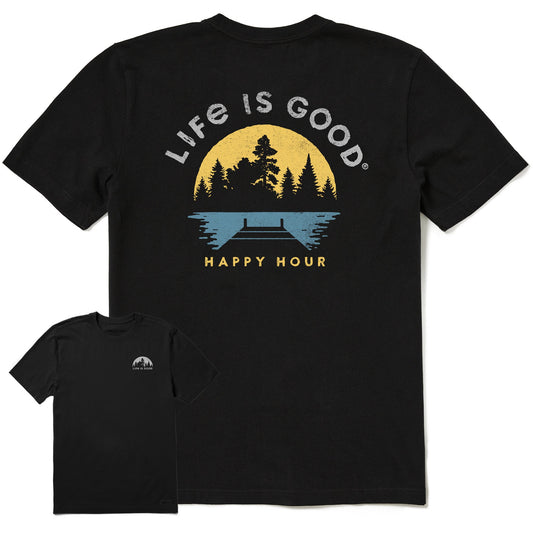 Men's Dockside Happy Hour Short Sleeve Crusher Tee