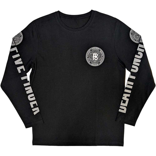 Five Finger Death Punch Long Sleeve T-Shirt: F8 World Tour 2020 (Sleeve Print)