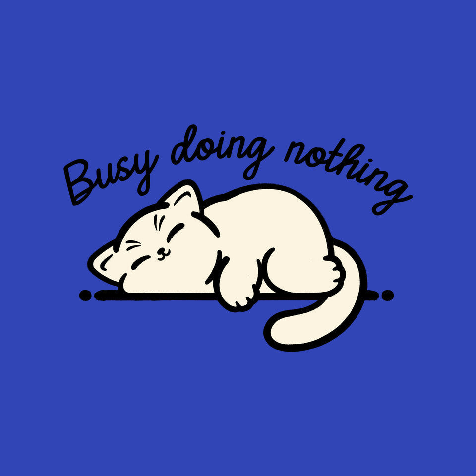 Kitty Busy Doing Nothing