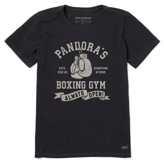Women's Pandora's Boxing Gym Short Sleeve Crusher Tee