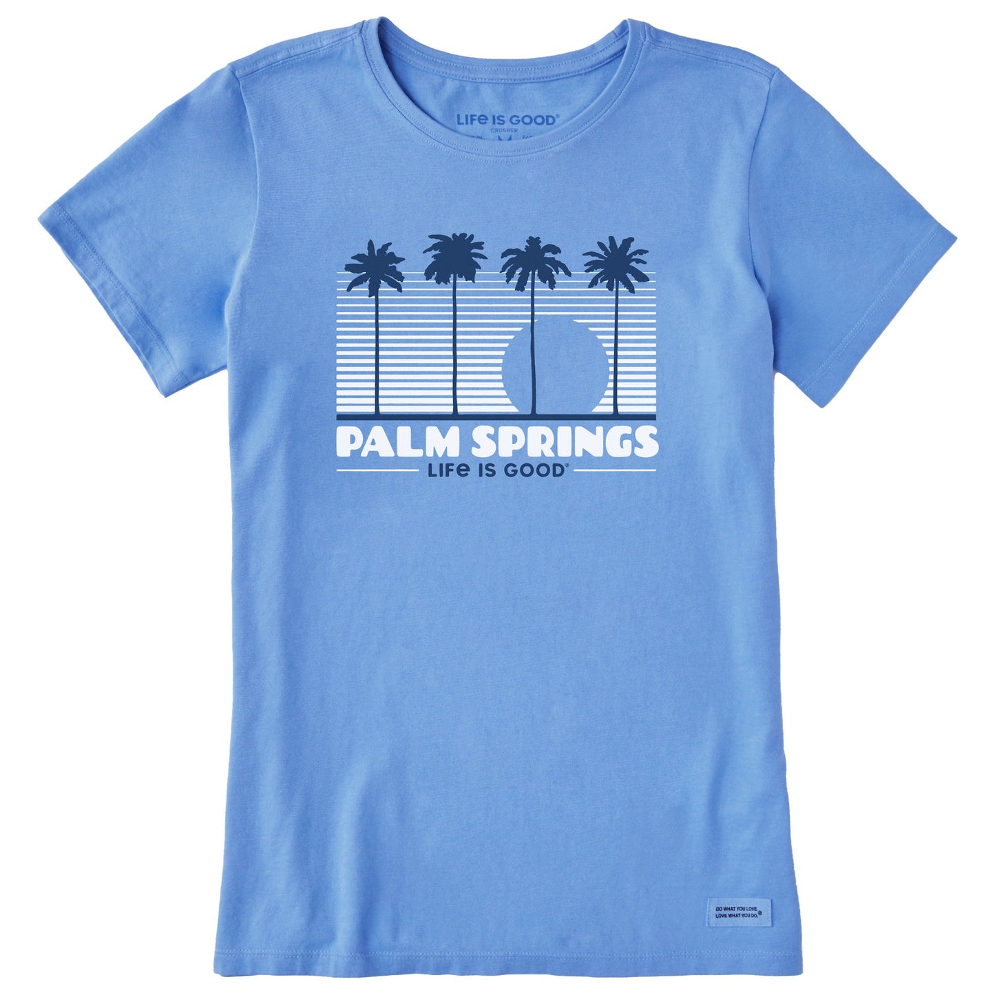 Women's Palm Springs Palm Row Short Sleeve Crusher Tee