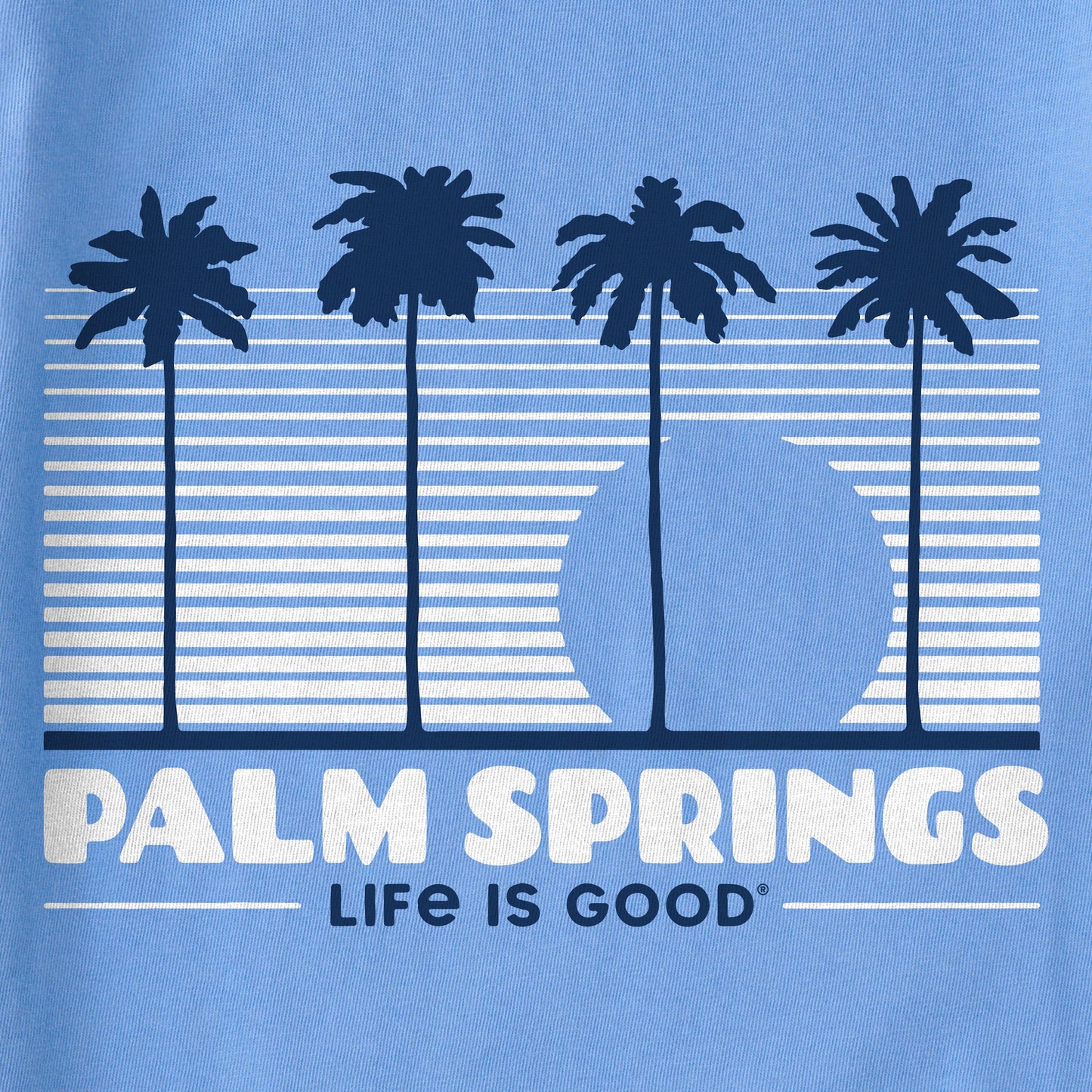 Women's Palm Springs Palm Row Short Sleeve Crusher Tee