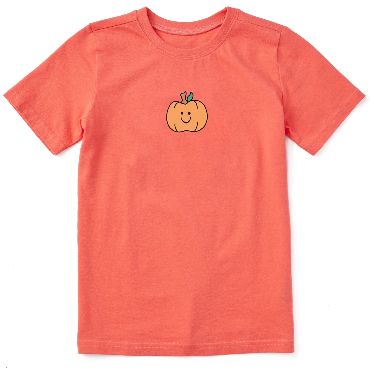 Kids Happy Pumpkin Short Sleeve Crusher Tee
