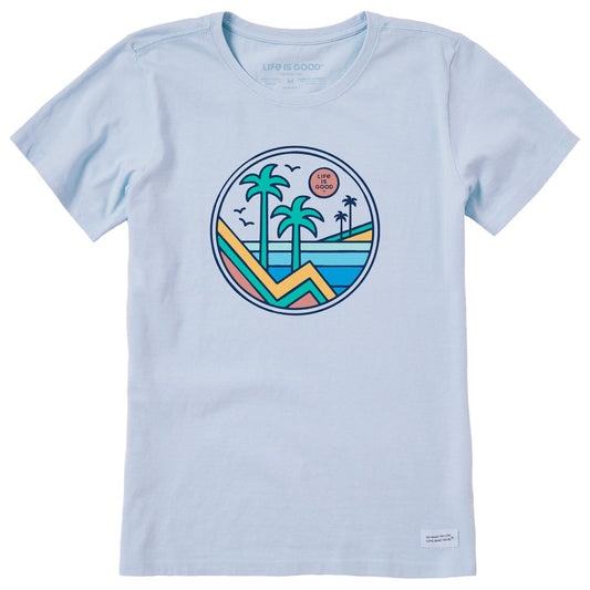 Women's Palms Sun and Water Short Sleeve Crusher Tee