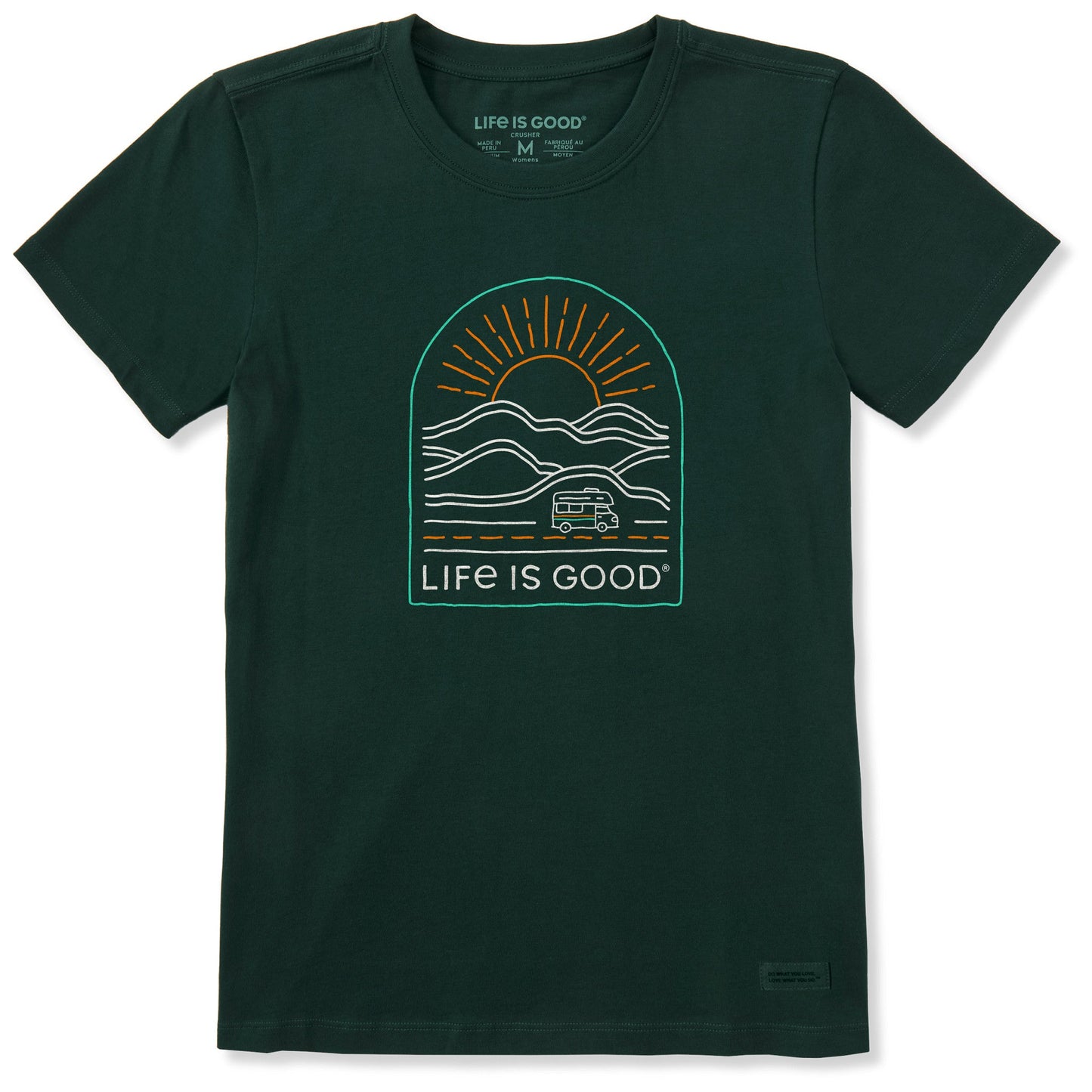 Women's On the Road Again Short Sleeve Crusher Tee