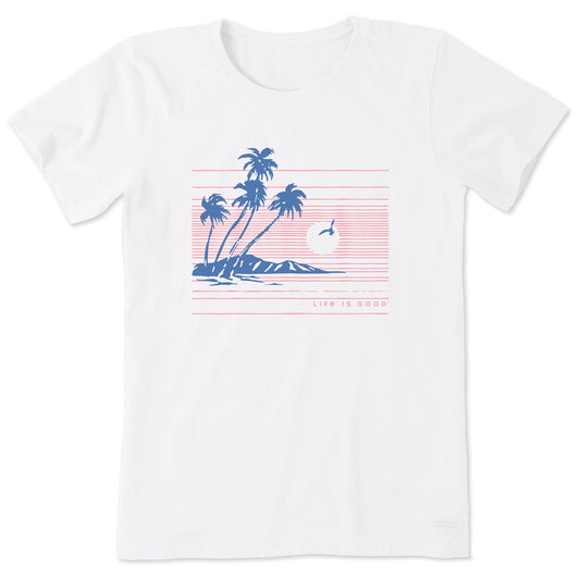 Women's Palms Sunset Short Sleeve Tee