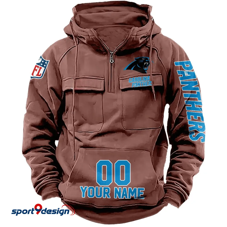 Carolina Panthers Vintage Men Hoodie