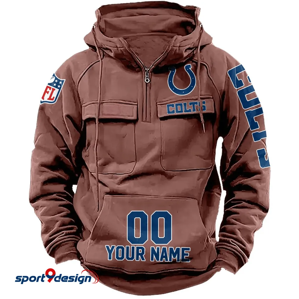Indianapolis Colts Vintage Men Hoodie