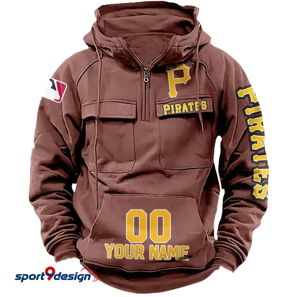 Pittsburgh Pirates Vintage Men Hoodie