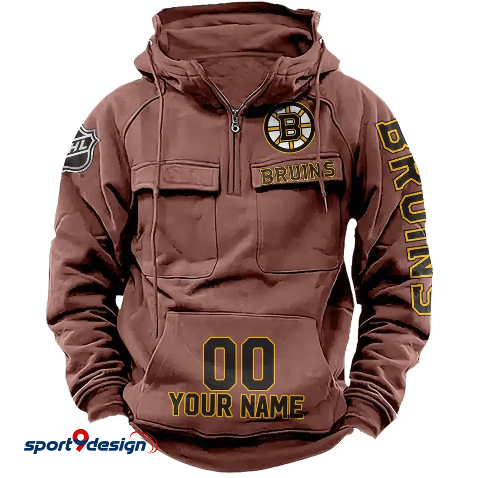 Boston Bruins Vintage Men Hoodie
