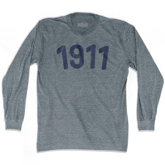 1911 Year Celebration Adult Tri-Blend Long Sleeve T-shirt
