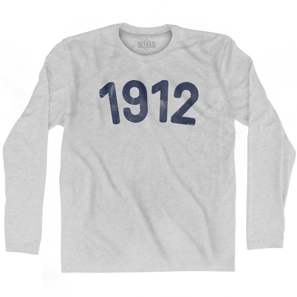 1912 Year Celebration Adult Cotton Long Sleeve T-shirt
