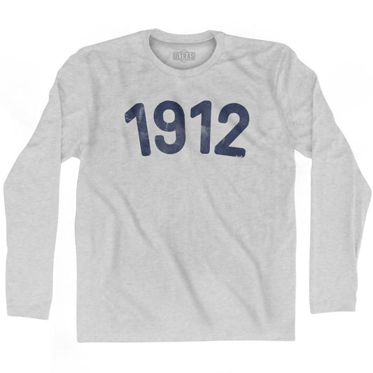 1912 Year Celebration Adult Cotton Long Sleeve T-shirt