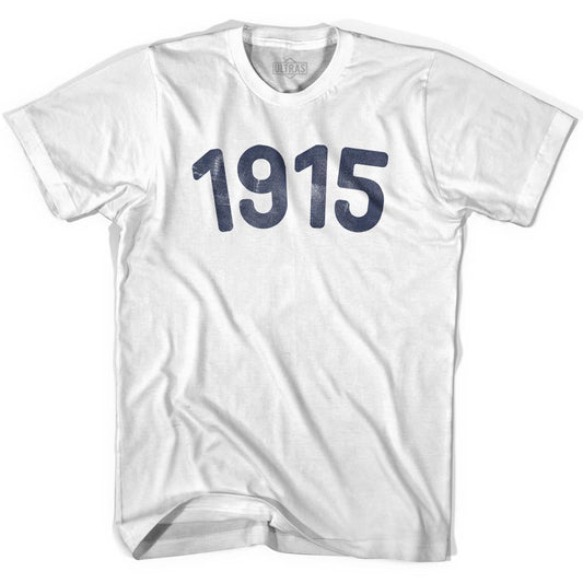 1915 Year Celebration Womens Cotton T-shirt Style001