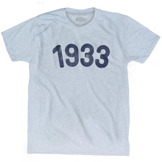 1933 Year Celebration Adult Tri-Blend T-shirt Style001