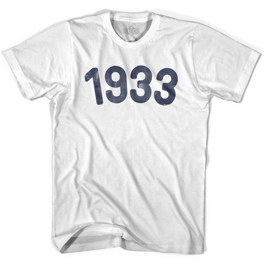 1933 Year Celebration Youth Cotton T-shirt Style001