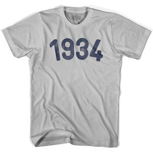 1934 Year Celebration Adult Cotton T-shirt Style003