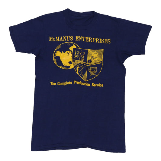 1970s McManus Enterprises Complete Production Service Shirt Style001
