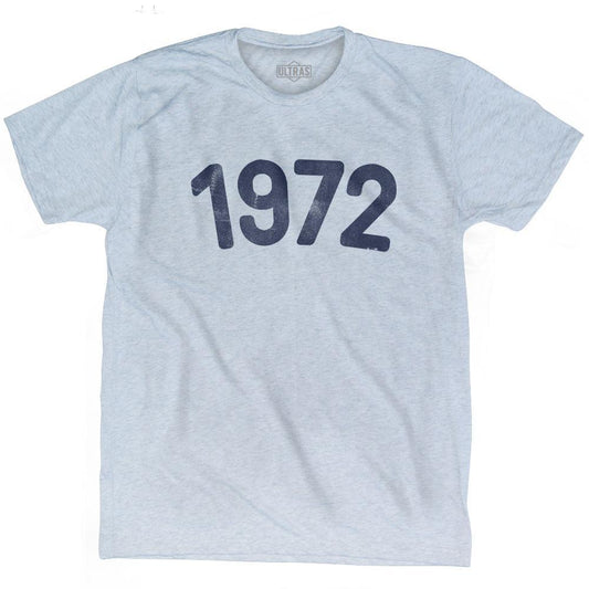 1972 Year Celebration Adult Tri-Blend T-shirt Style001