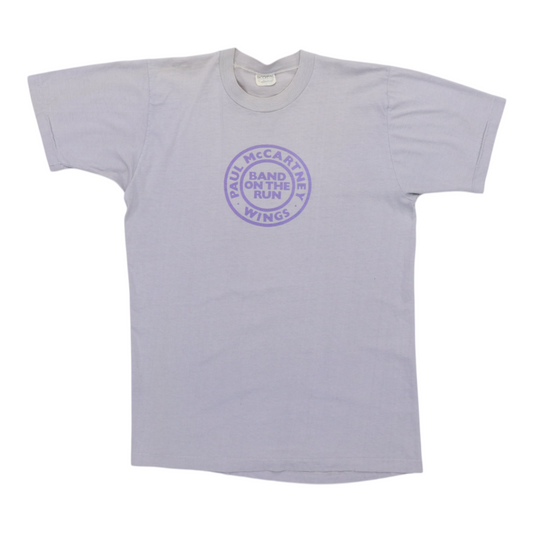 1973 Wings Paul McCartney Band On The Run Promo Shirt Style005