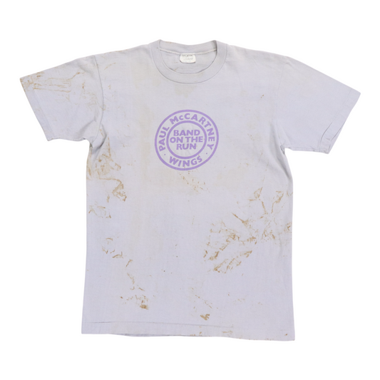 1973 Wings Paul McCartney Band On The Run Promo Shirt Style004