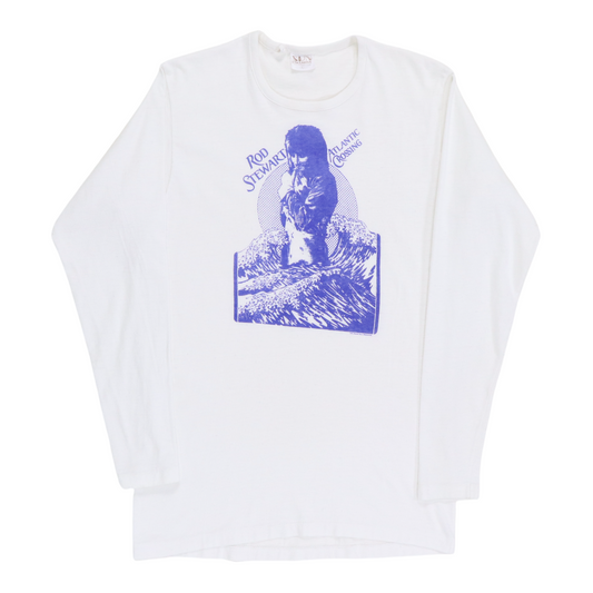 1975 Rod Stewart Atlantic Crossing Long Sleeve Promo Shirt Style001