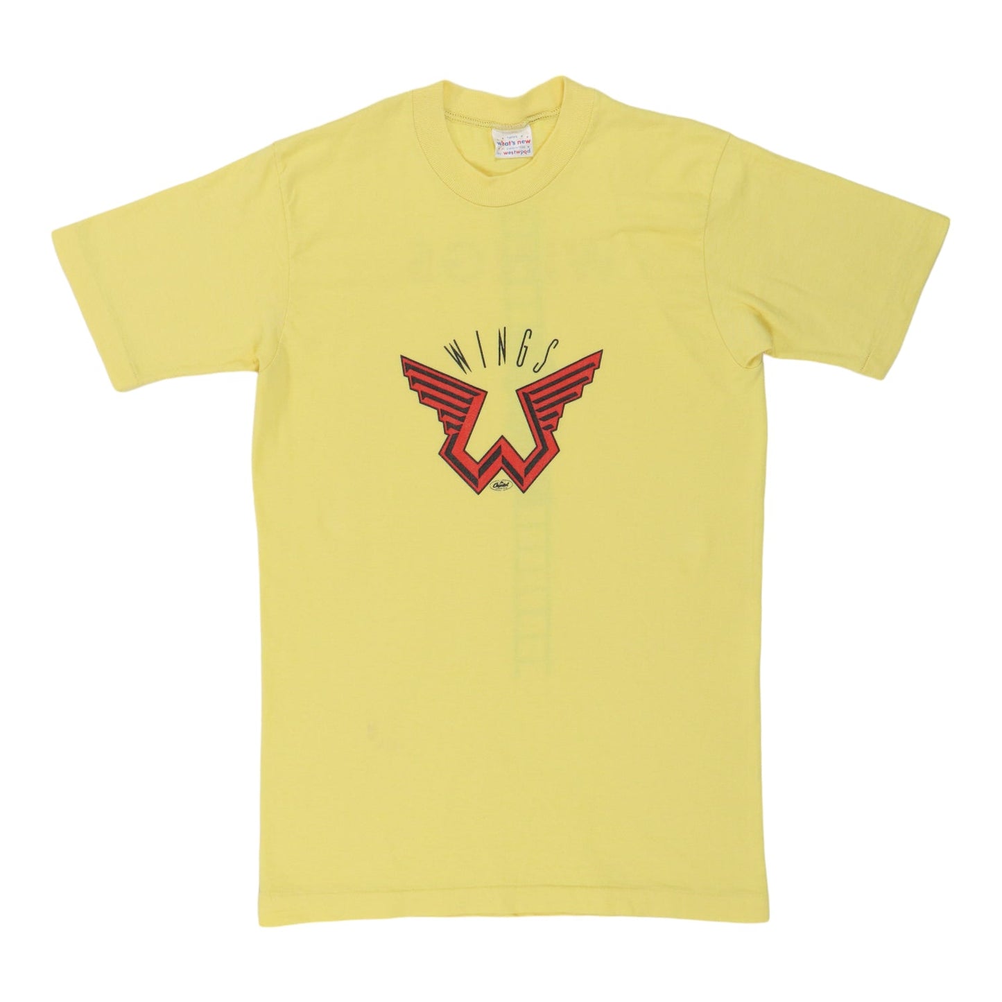 1975 Wings Capitol Records Promo Shirt Style004