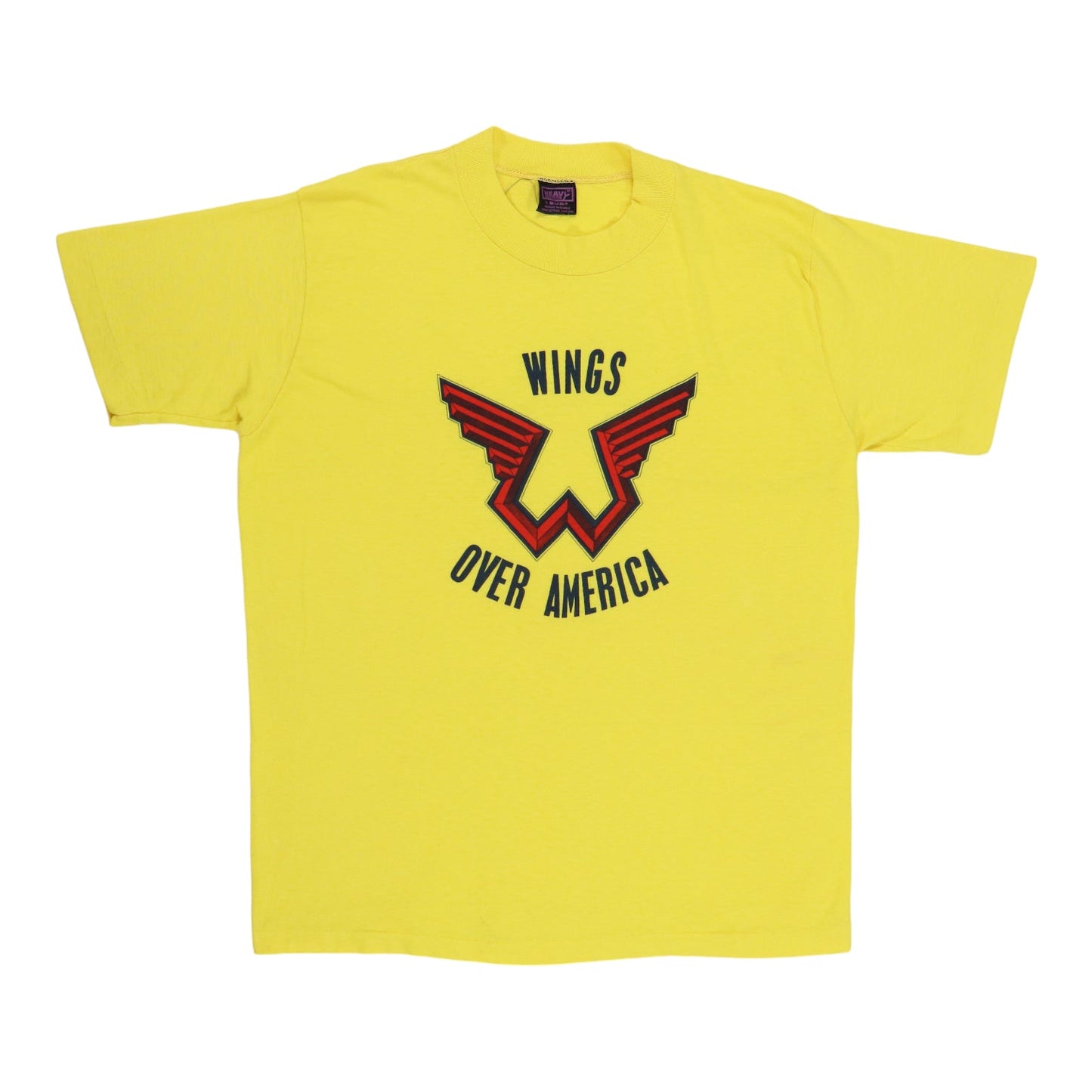 1975 Wings Over America Capitol Records Promo Shirt Style001