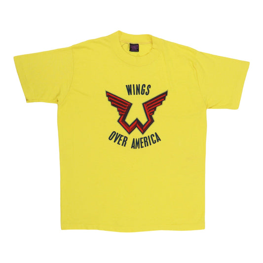 1975 Wings Over America Capitol Records Promo Shirt Style001