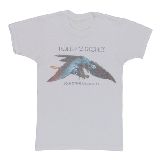 1975 Rolling Stones Tour Of The Americas Shirt Style002