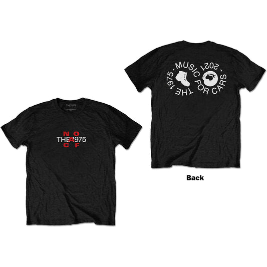 The 1975 T-Shirt: Music For Cars (Back Print)