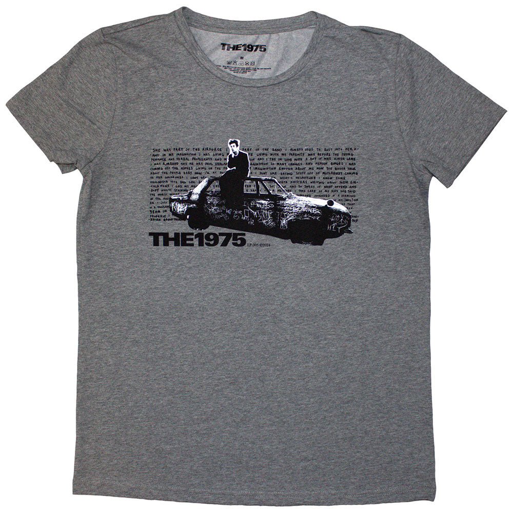 The 1975 | Official Ladies Band T-Shirt | Car Photo