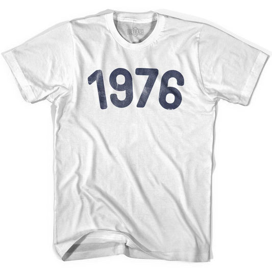 1976 Year Celebration Womens Cotton T-shirt Style001