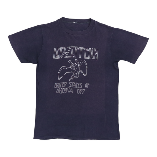 1977 Led Zeppelin North American Tour Shirt Style001