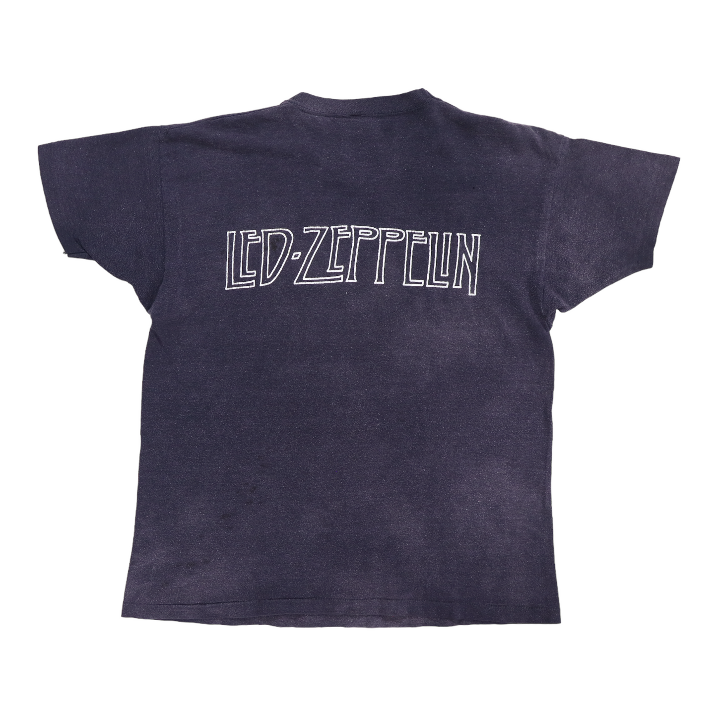 1977 Led Zeppelin Showco Crew Tour Shirt Style001