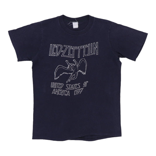 1977 Led Zeppelin Tour Shirt Style001