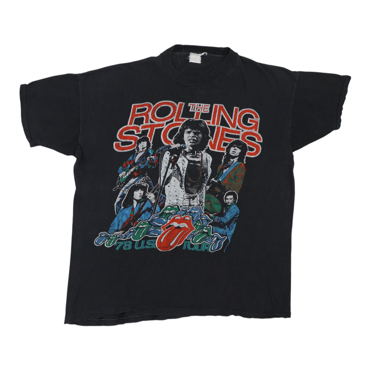 1978 Rolling Stones World Tour Shirt Style003