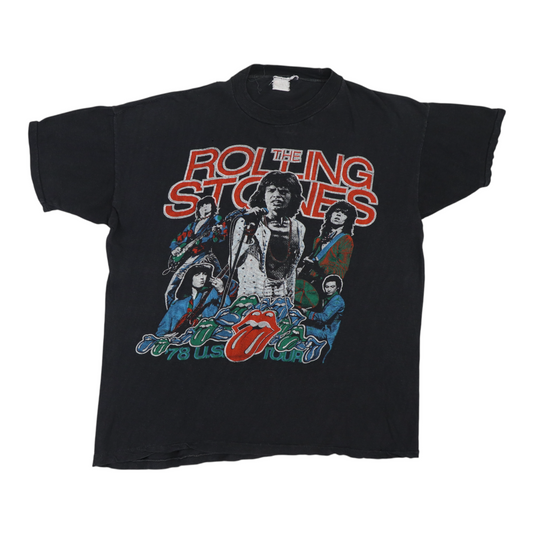 1978 Rolling Stones World Tour Shirt Style003