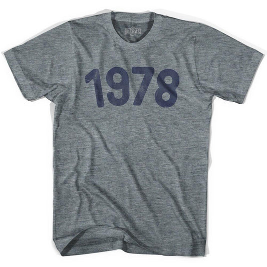 1978 Year Celebration Womens Tri-Blend T-shirt