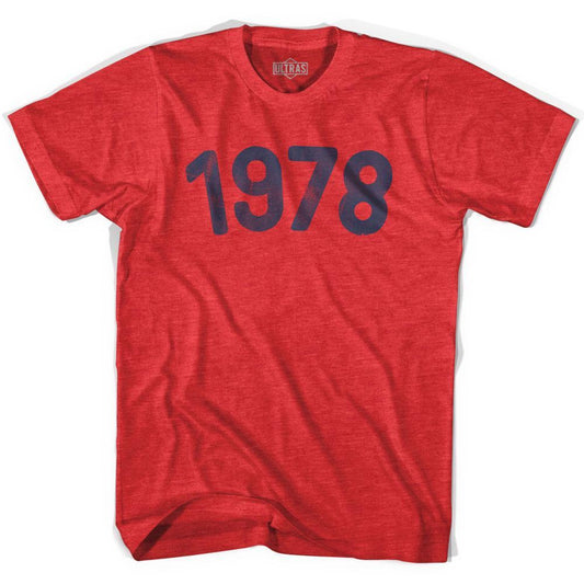 1978 Year Celebration Adult Tri-Blend T-shirt Style002