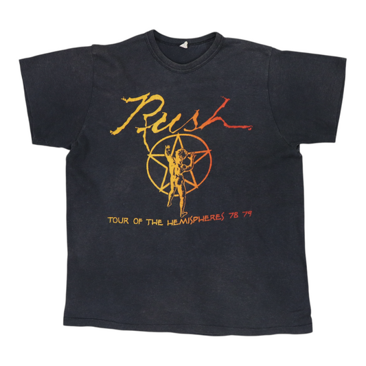 1978 Rush Tour Of The Hemispheres Shirt Style001