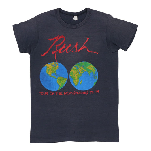 1979 Rush Tour Of The Hemispheres Shirt Style003