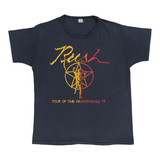 1979 Rush Tour Of The Hemispheres Shirt Style004