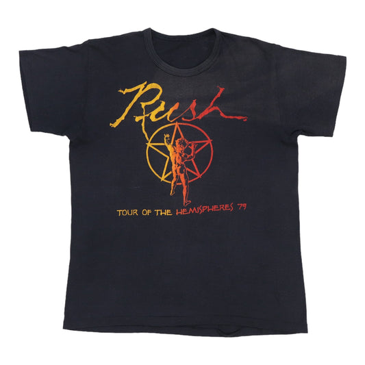 1979 Rush Tour Of The Hemispheres Shirt Style002
