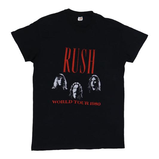 1980 Rush Permanent Waves Tour Shirt