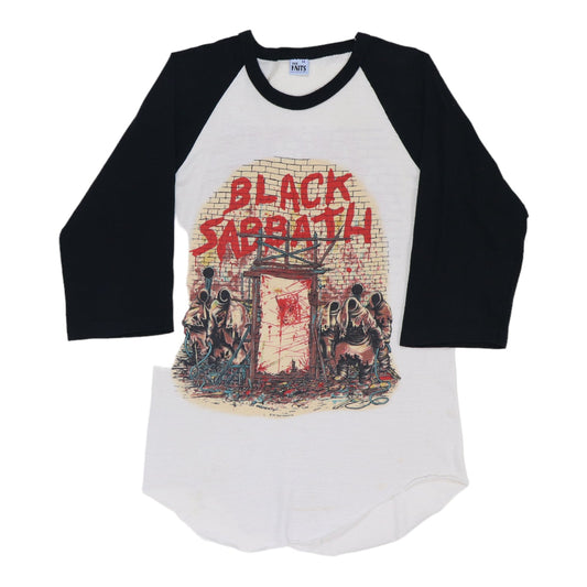 1981 Black Sabbath Mob Rules Tour Jersey Shirt Style001