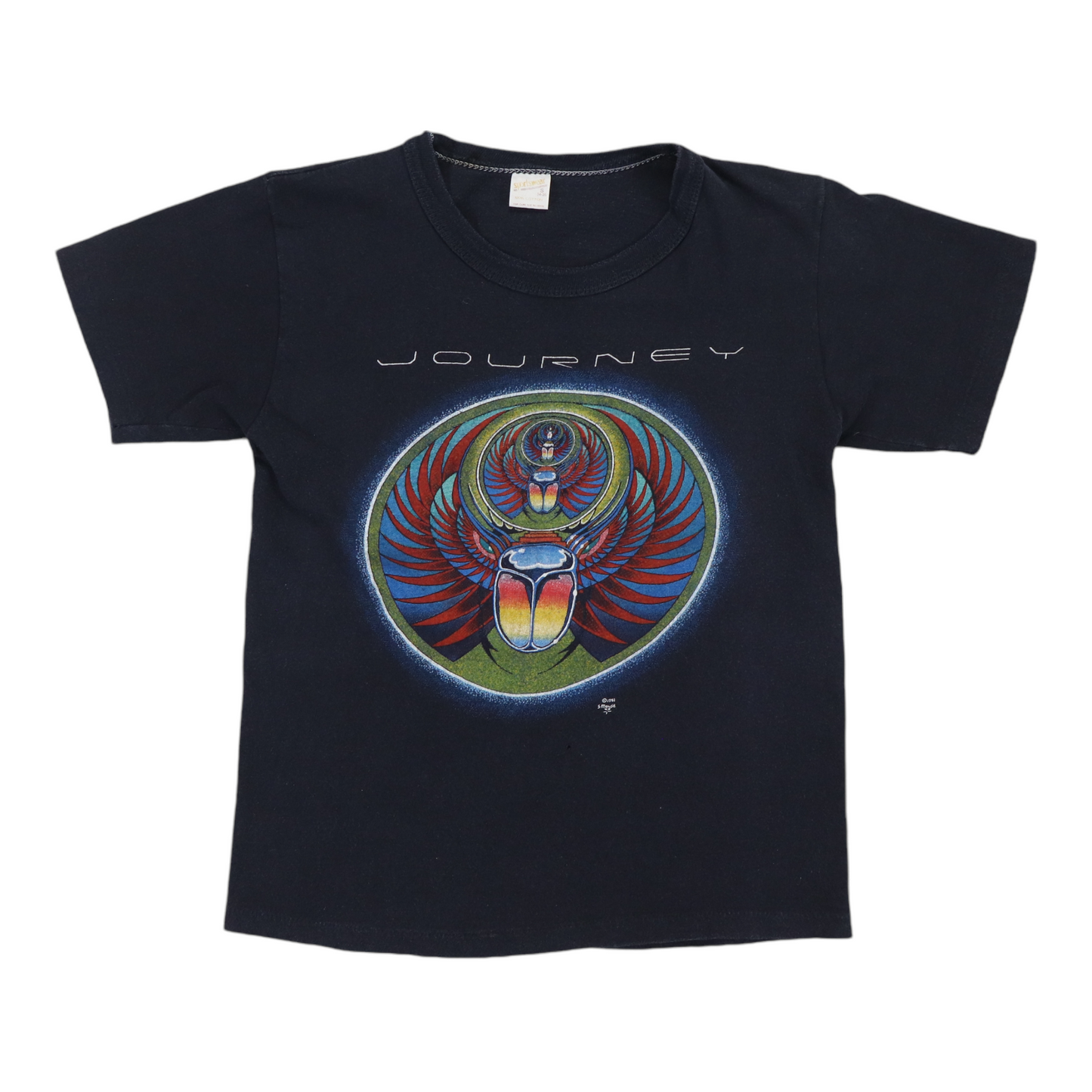 1981 Journey Captured Tour Shirt Style001