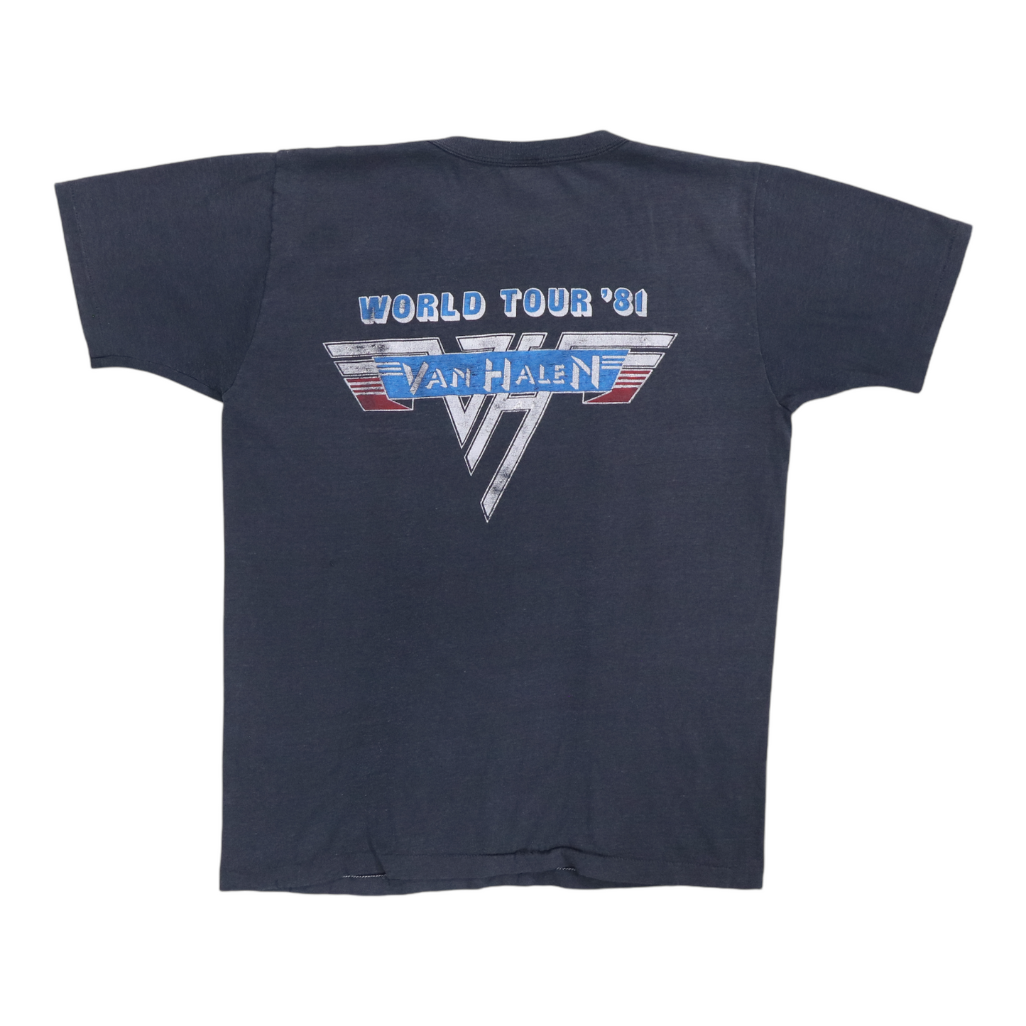 1981 Van Halen World Tour Shirt Style001