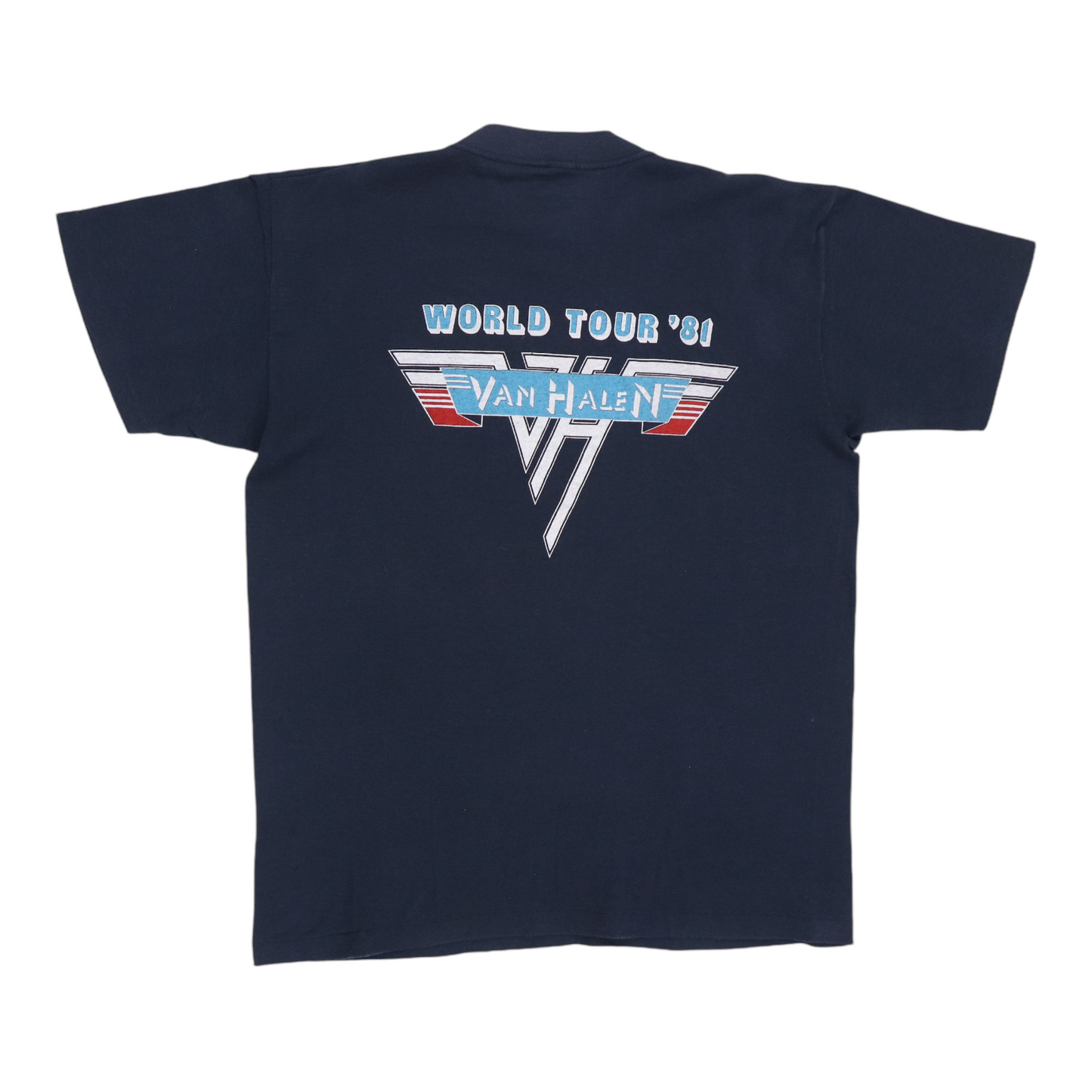 1981 Van Halen World Tour Shirt Style002